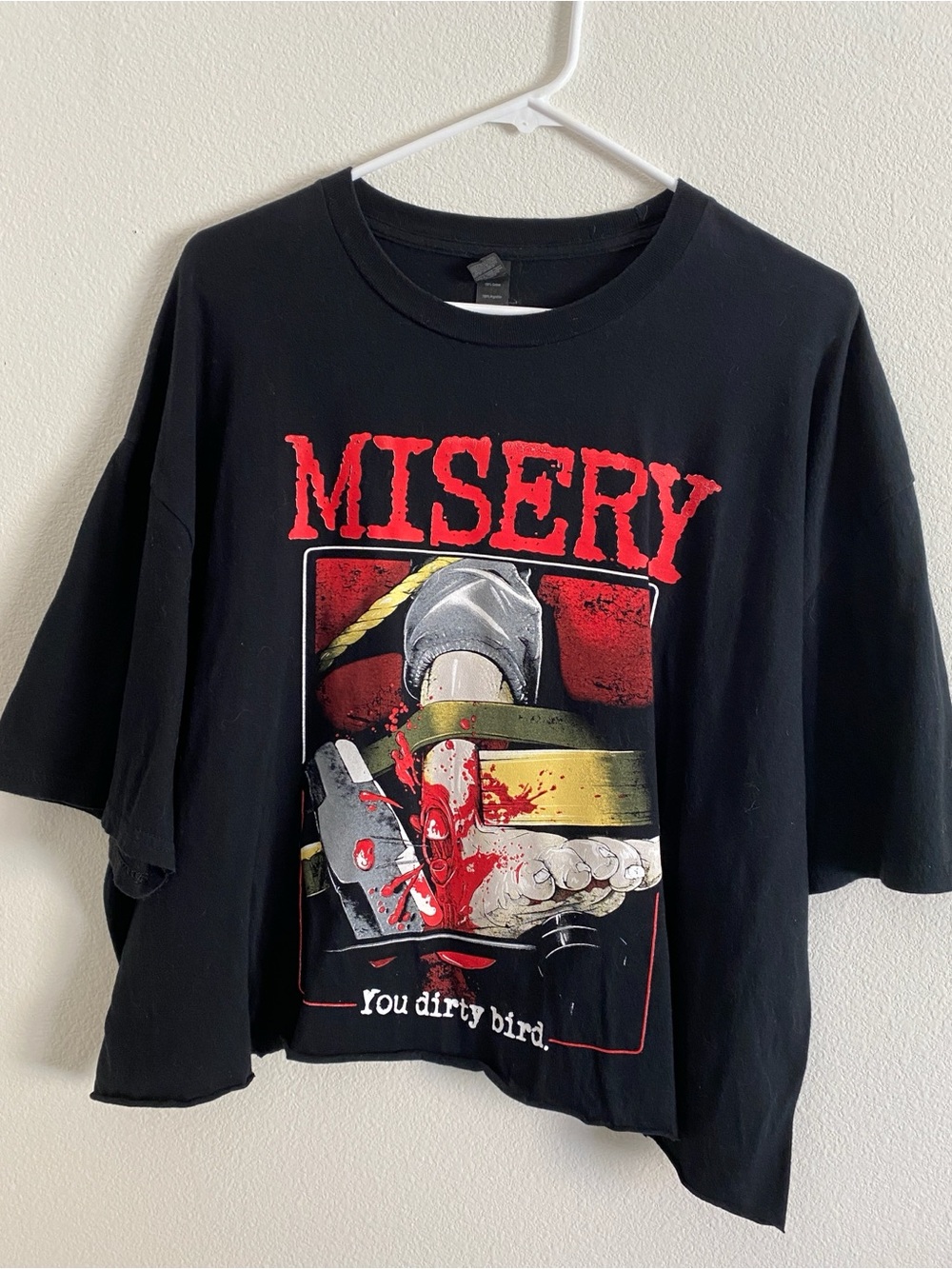 Stephen King Misery Crop Top